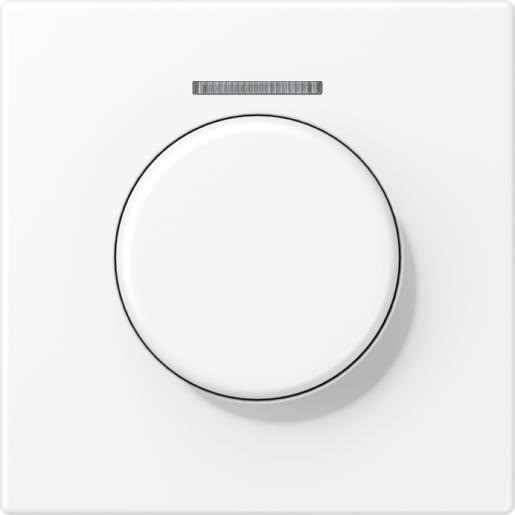 Jung LS range draaiknop dimmer wit