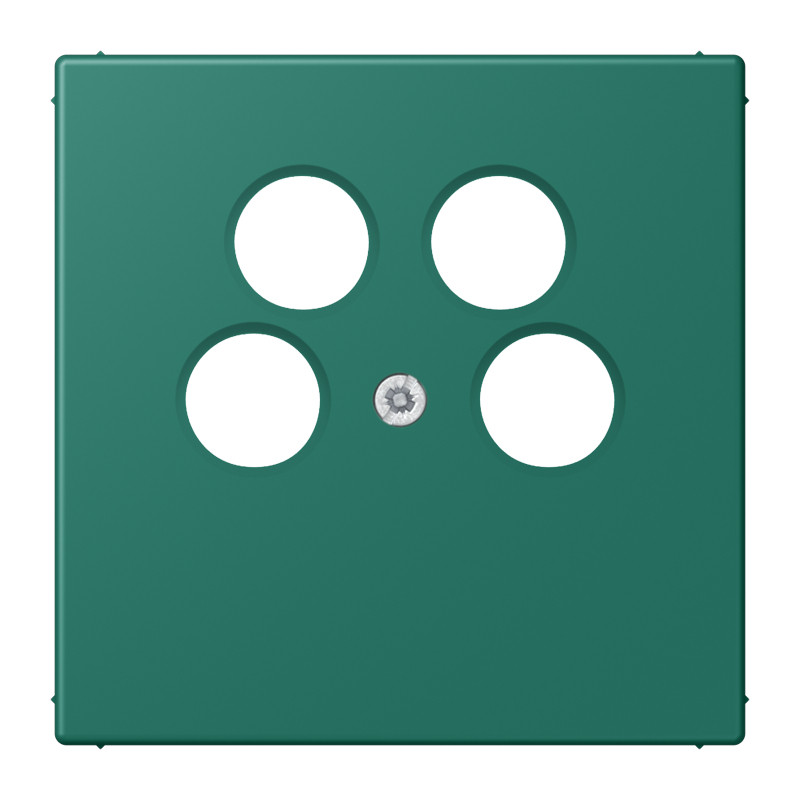 Jung LS range Afdekking Sat/TV 4-gats (ankaro) LC32040