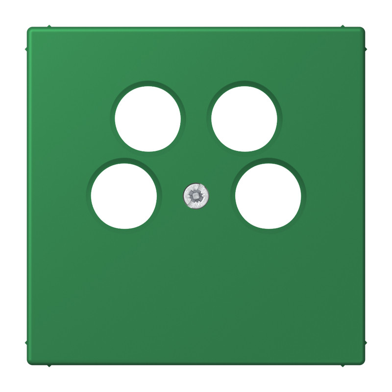 Jung LS range Afdekking Sat/TV 4-gats (ankaro) LC32050