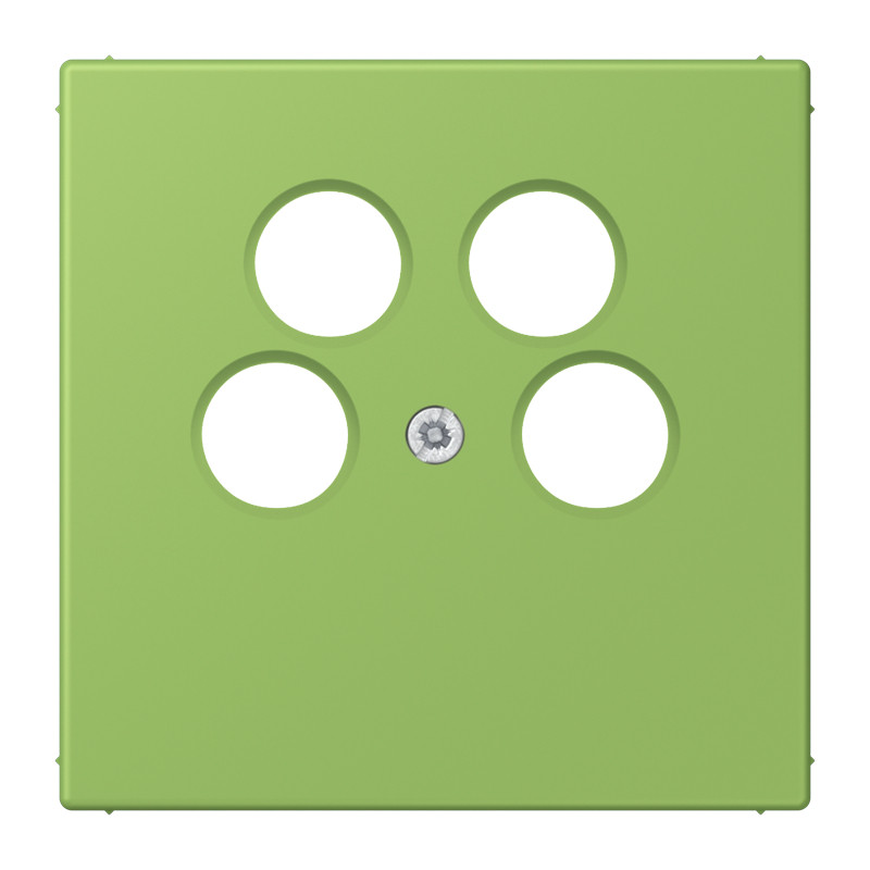 Jung LS range Afdekking Sat/TV 4-gats (ankaro) LC32051