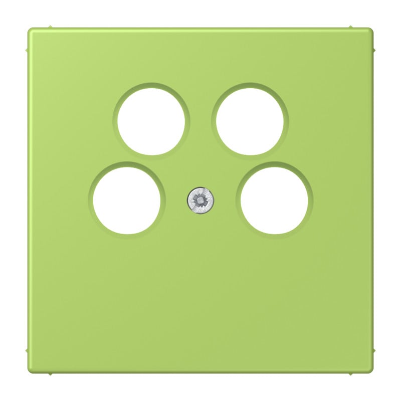 Jung LS range Afdekking Sat/TV 4-gats (ankaro) LC32052