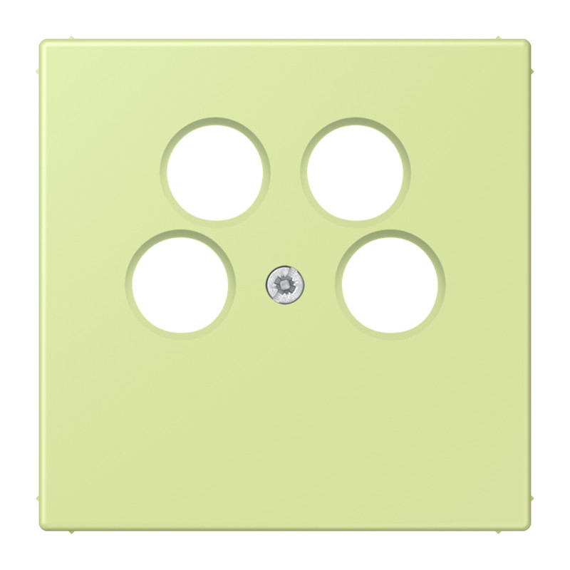 Jung LS range Afdekking Sat/TV 4-gats (ankaro) LC32053