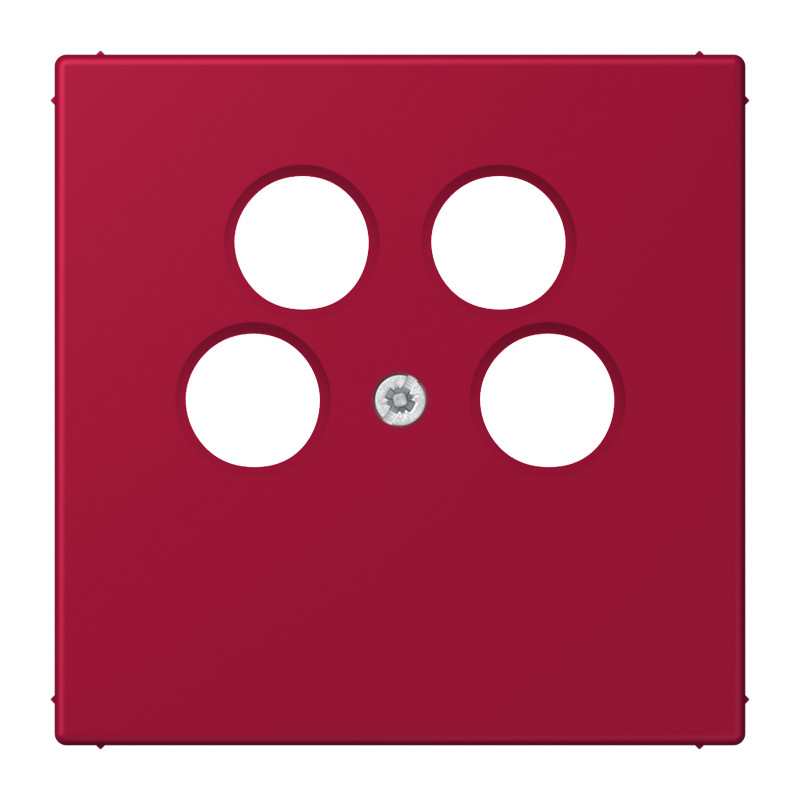 Jung LS range Afdekking Sat/TV 4-gats (ankaro) LC32100