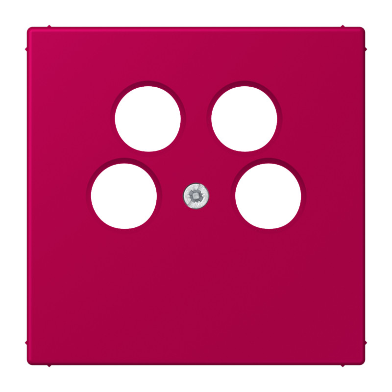 Jung LS range Afdekking Sat/TV 4-gats (ankaro) LC32101