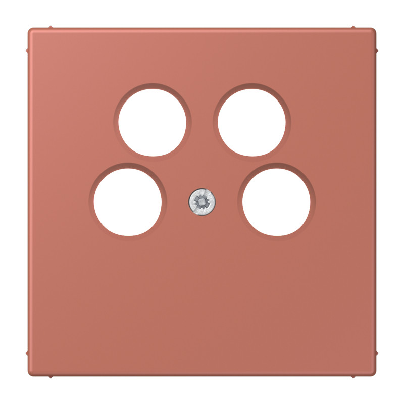 Jung LS range Afdekking Sat/TV 4-gats (ankaro) LC32121