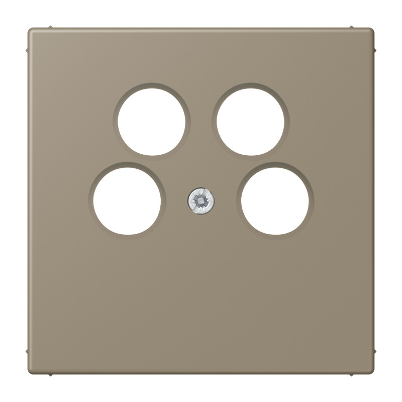 Jung LS range Afdekking Sat/TV 4-gats (ankaro) LC32141