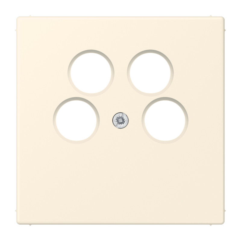 Jung LS range Afdekking Sat/TV 4-gats (ankaro) LC4320B