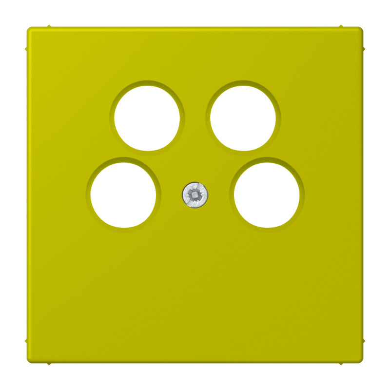 Jung LS range Afdekking Sat/TV 4-gats (ankaro) LC4320F