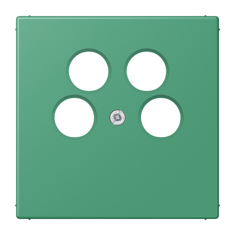 Jung LS range Afdekking Sat/TV 4-gats (ankaro) LC4320G