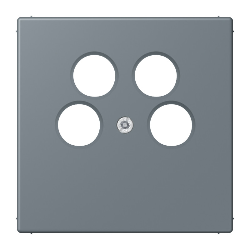 Jung LS range Afdekking Sat/TV 4-gats (ankaro) LC4320H