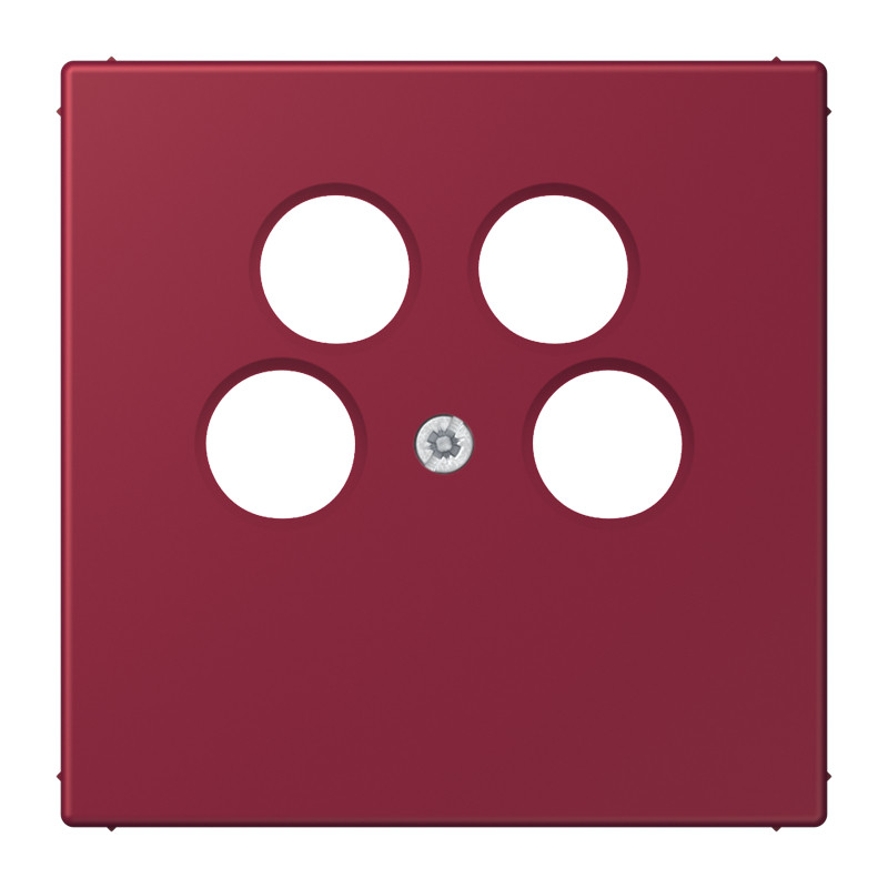 Jung LS range Afdekking Sat/TV 4-gats (ankaro) LC4320M