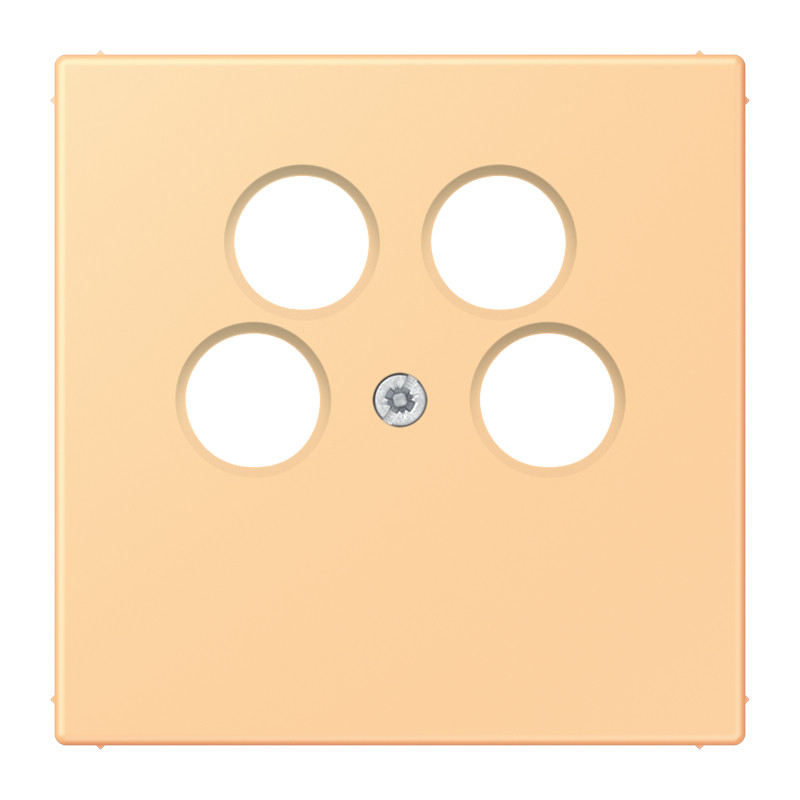 Jung LS range Afdekking Sat/TV 4-gats (ankaro) LC4320P