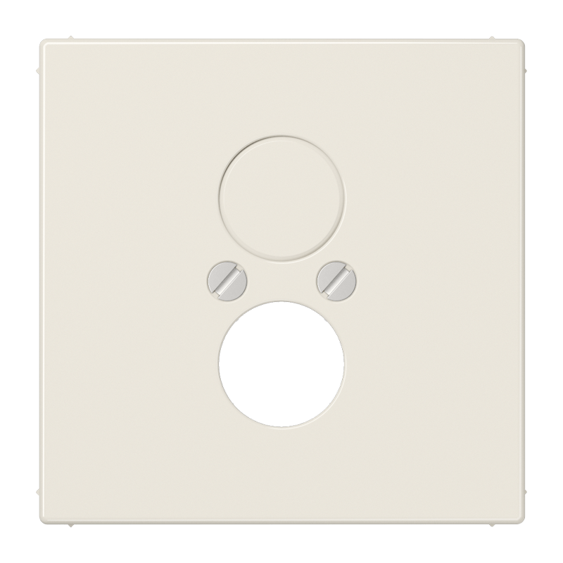 Jung LS range afdekking voor BNC crèmewit