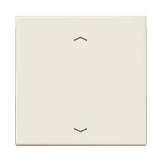 Jung LS range schakelwip voor taster LS990 70x70mm enkele wip jaloezie symbool "pijlen" wit