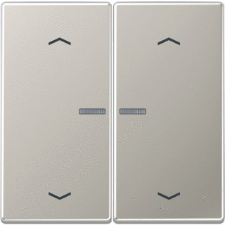 Jung LS range tweedelige wip jaloezie roestvaststaal ( RVS )
