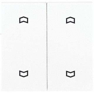 Jung LS range tweedelige wip jaloezie wit