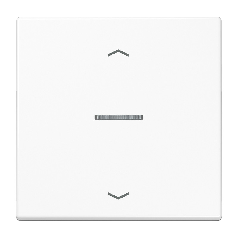 Jung LS range Home Stuurafd. LS 1V. alpinwit pijl