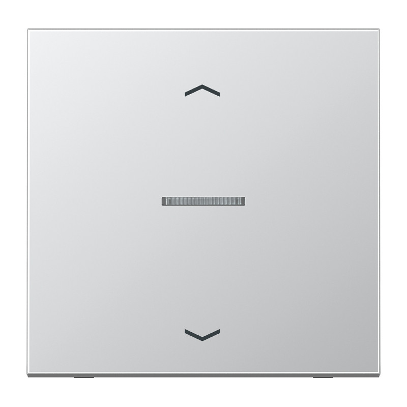 Jung LS range Home Stuurafd. LS 1V. aluminium pijl