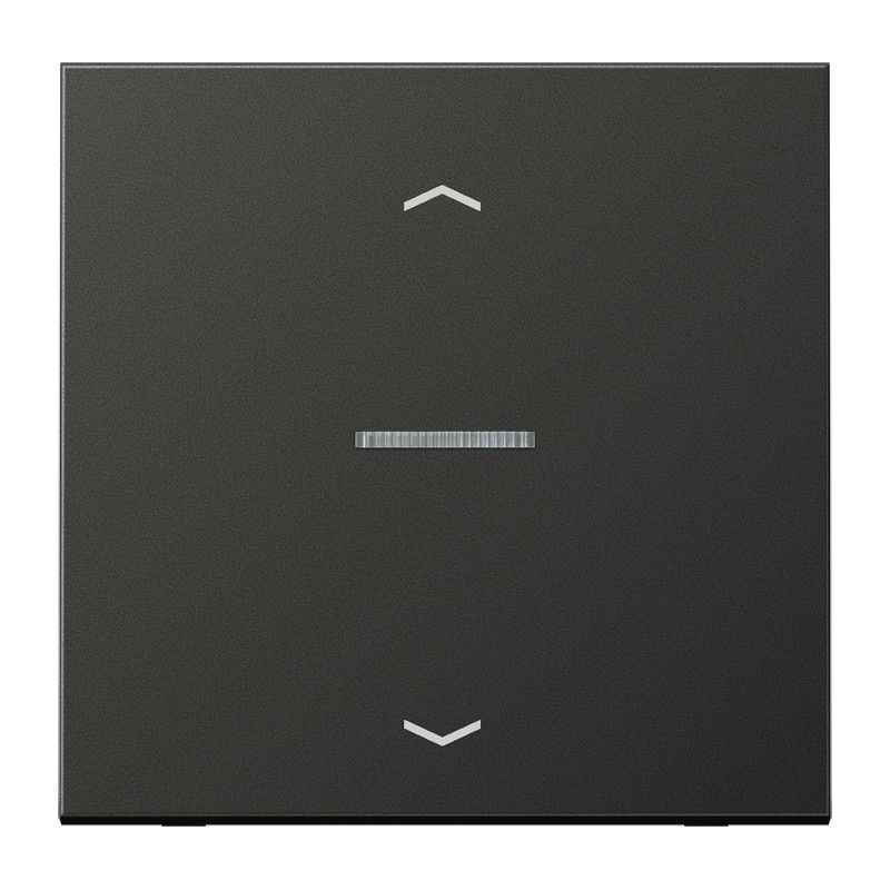 Jung LS range Home Stuurafd. LS 1V. antraciet pijl