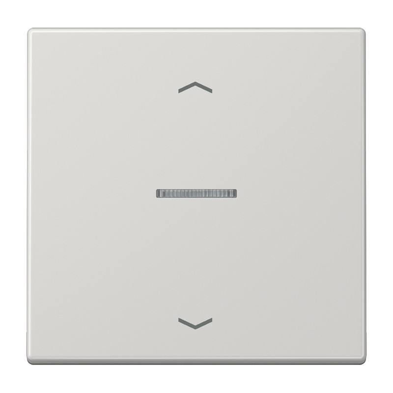 Jung LS range Home Stuurafd. LS 1V. lichtgrijs pijl