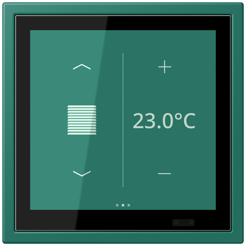 Jung LS range / NaV KNX LS touch zero RCD slagvast LC32040