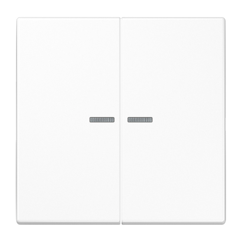 Jung LS range KNX RF-tastafd. 2V. LS990 alpinwit