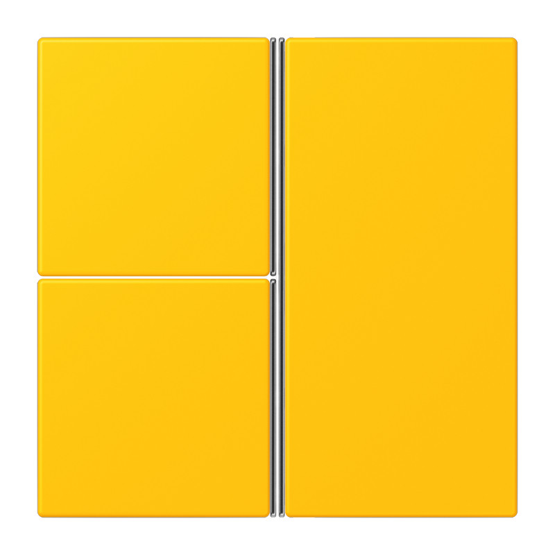 Jung LS range KNX Tastafd. F40 3-V. compleet LC4320W