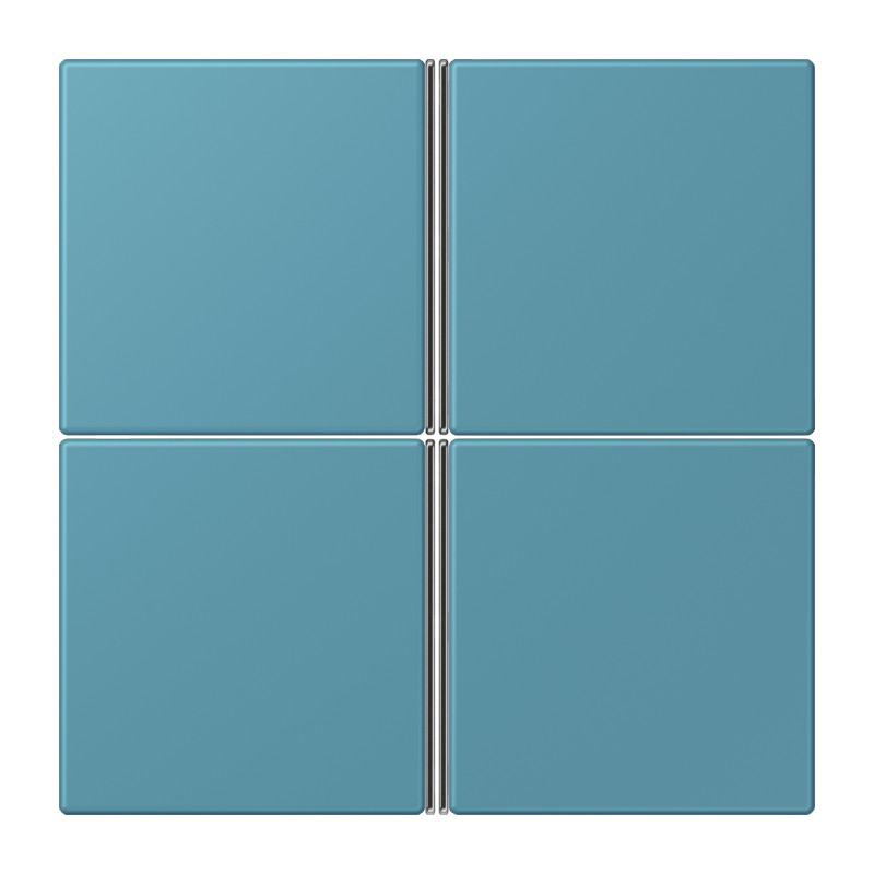 Jung LS range KNX Tastafd. F40 4-V. compleet LC32031