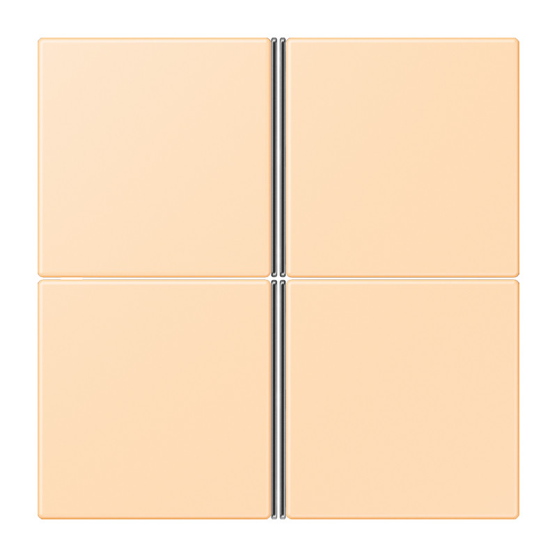 Jung LS range KNX Tastafd. F40 4-V. compleet LC32060