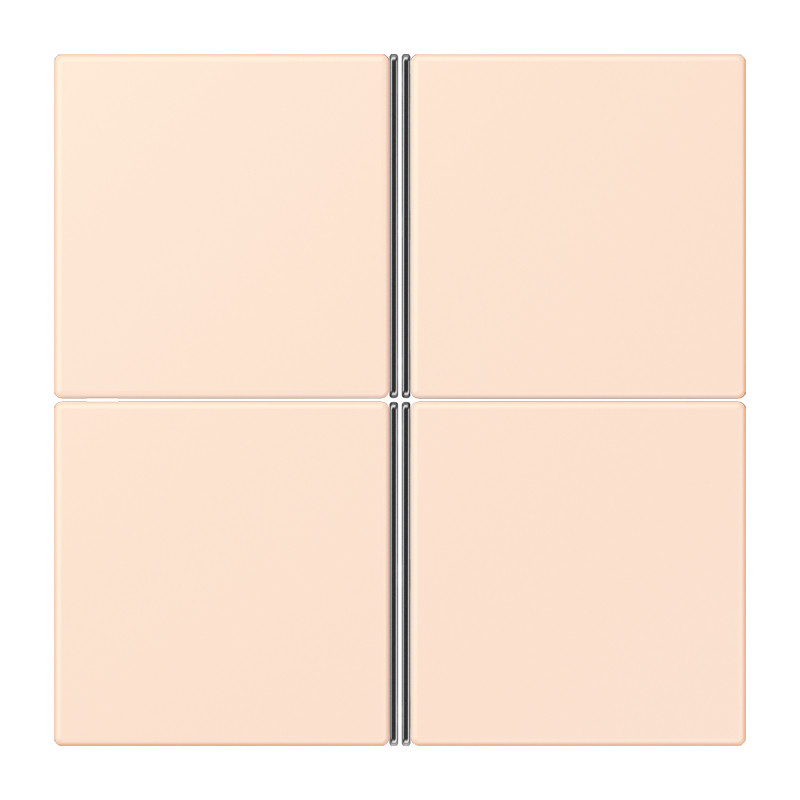 Jung LS range KNX Tastafd. F40 4-V. compleet LC32082