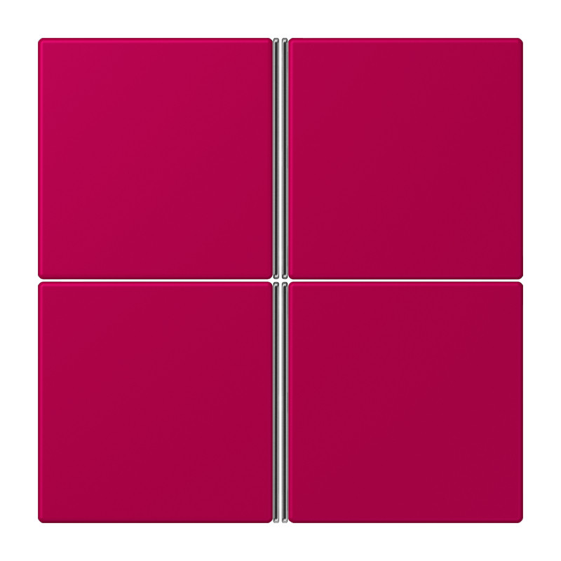 Jung LS range KNX Tastafd. F40 4-V. compleet LC32101