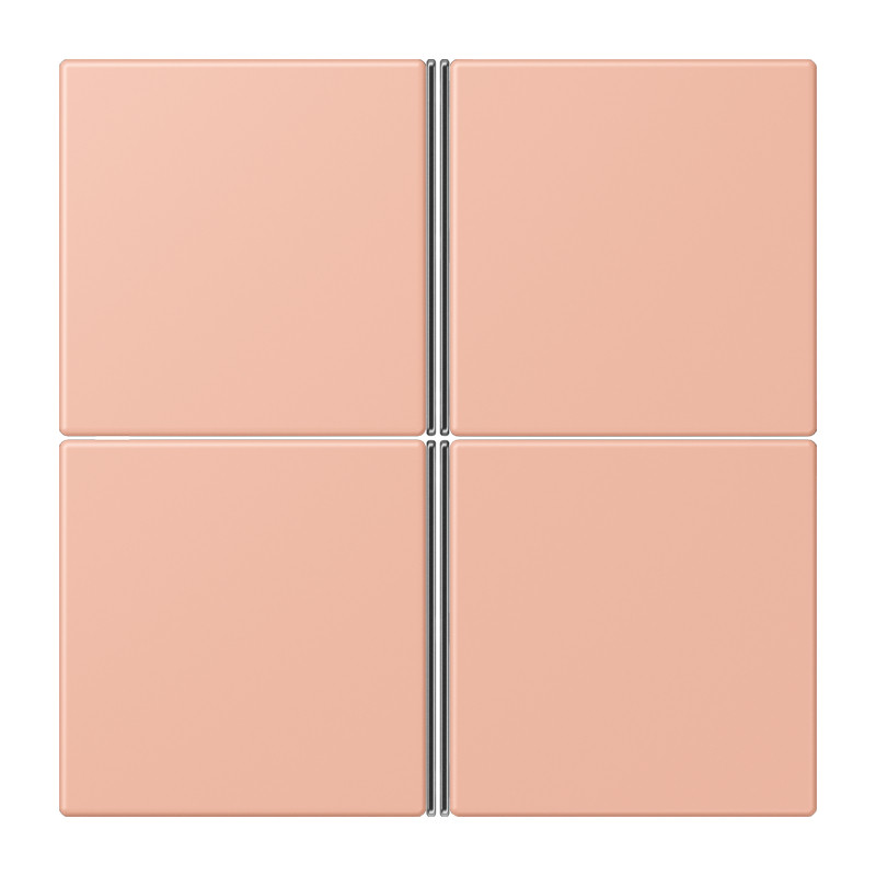 Jung LS range KNX Tastafd. F40 4-V. compleet LC32102