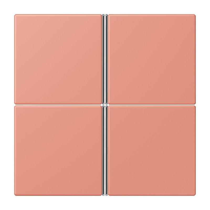 Jung LS range KNX Tastafd. F40 4-V. compleet LC32111
