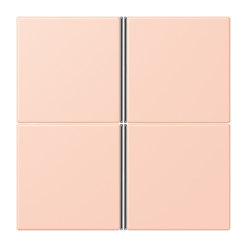 Jung LS range KNX Tastafd. F40 4-V. compleet LC32112