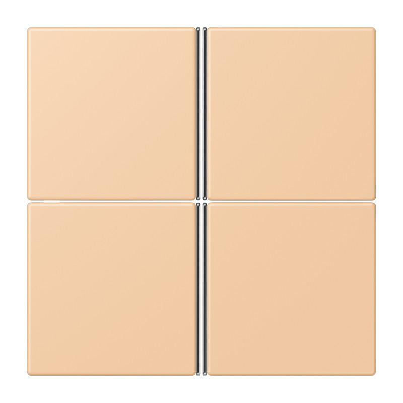 Jung LS range KNX Tastafd. F40 4-V. compleet LC32122