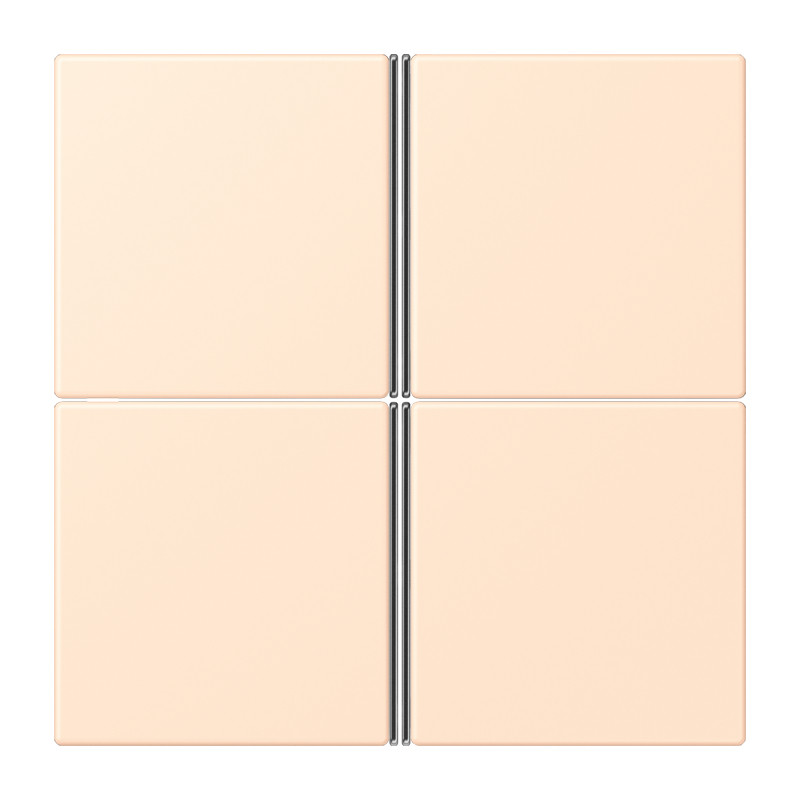 Jung LS range KNX Tastafd. F40 4-V. compleet LC32123