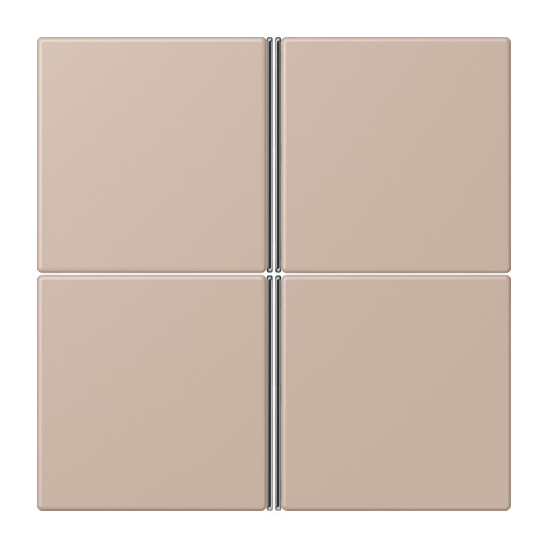 Jung LS range KNX Tastafd. F40 4-V. compleet LC32131