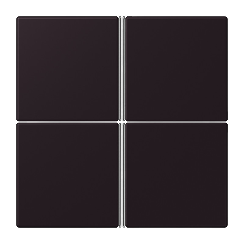 Jung LS range KNX Tastafd. F40 4-V. compleet lc4320e