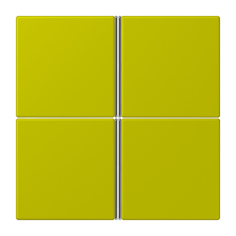 Jung LS range KNX Tastafd. F40 4-V. compleet LC4320F