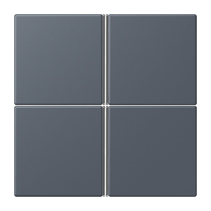 Jung LS range KNX Tastafd. F40 4-V. compleet lc4320u