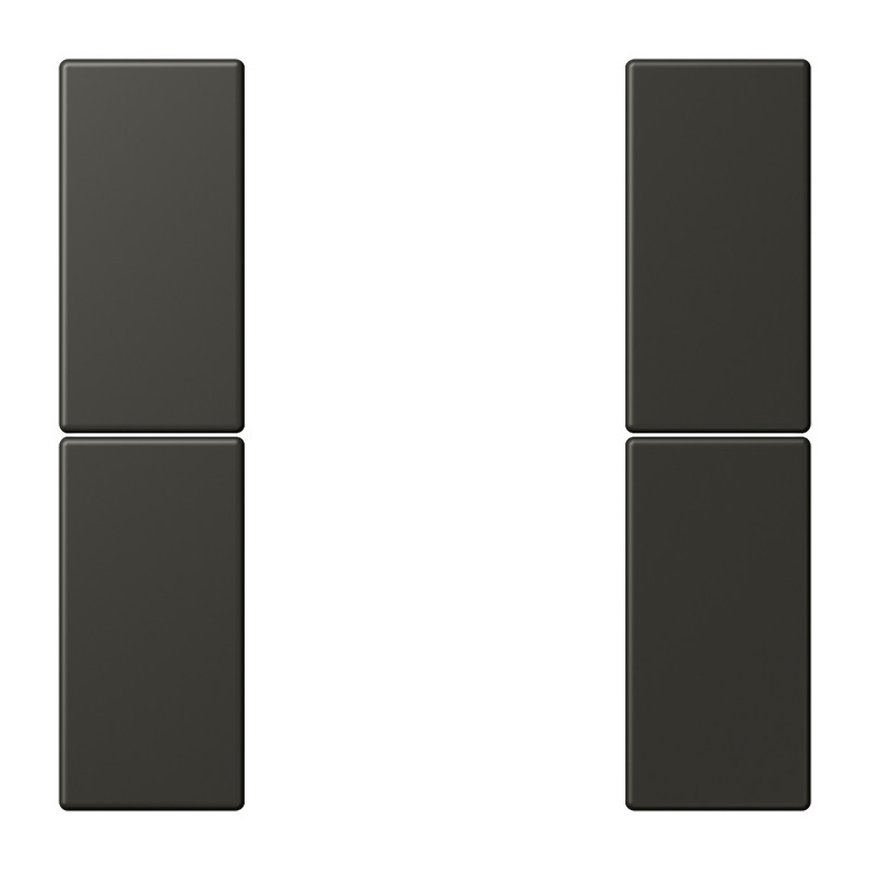 Jung LS range KNX Tastafd. F50 2-V. compleet LC4320R