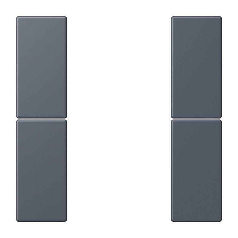 Jung LS range KNX Tastafd. F50 2-V. compleet lc4320u