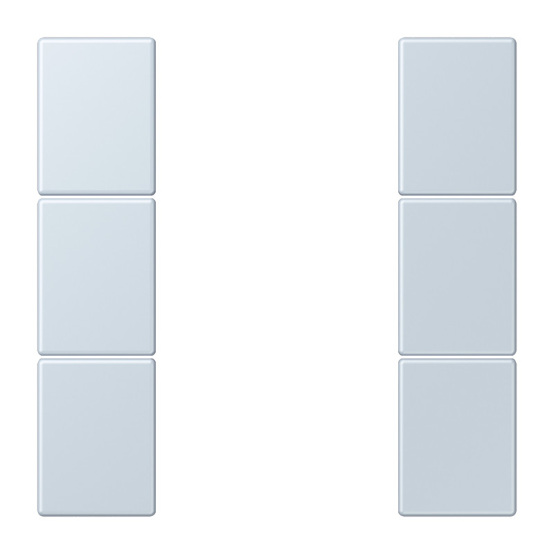 Jung LS range KNX Tastafd. F50 3-V. compleet LC32023