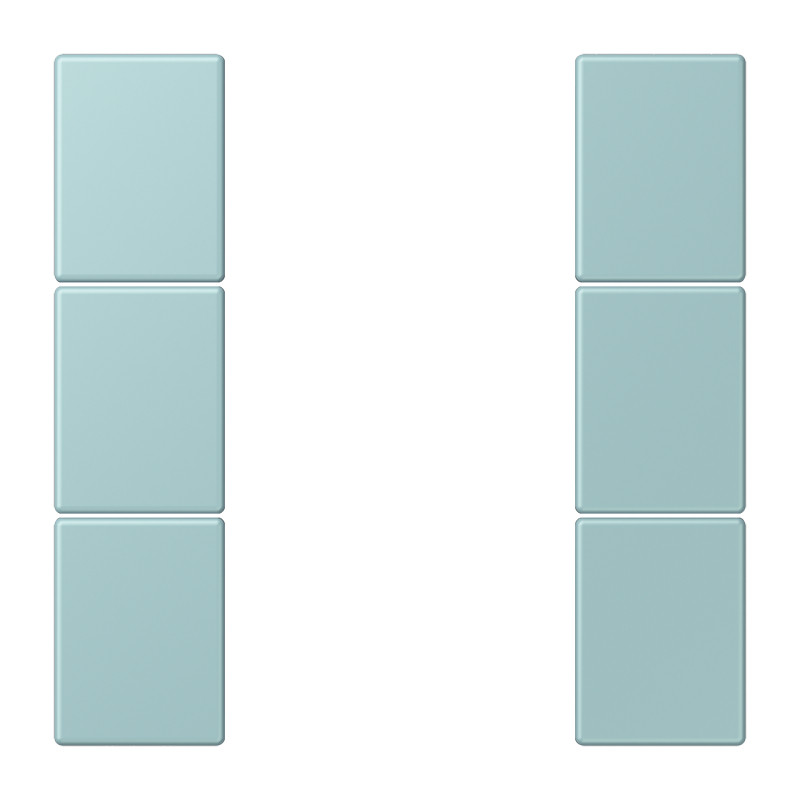 Jung LS range KNX Tastafd. F50 3-V. compleet LC32033