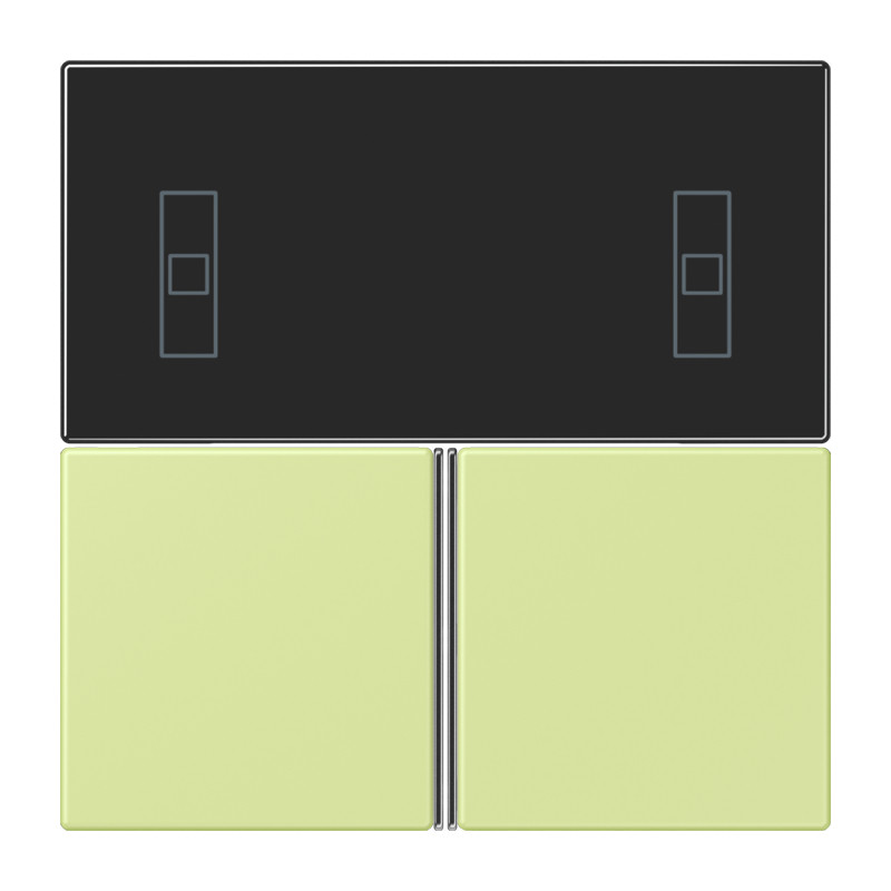 Jung LS range KNX Tastafd. RCD4093 compleet LC32053