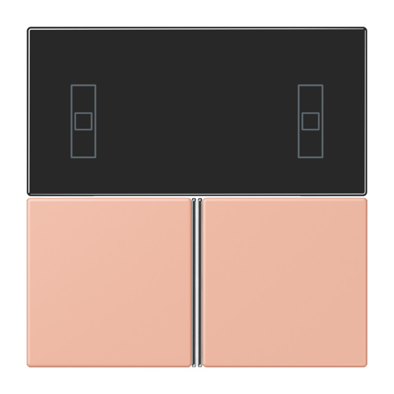 Jung LS range KNX Tastafd. RCD4093 compleet LC32102