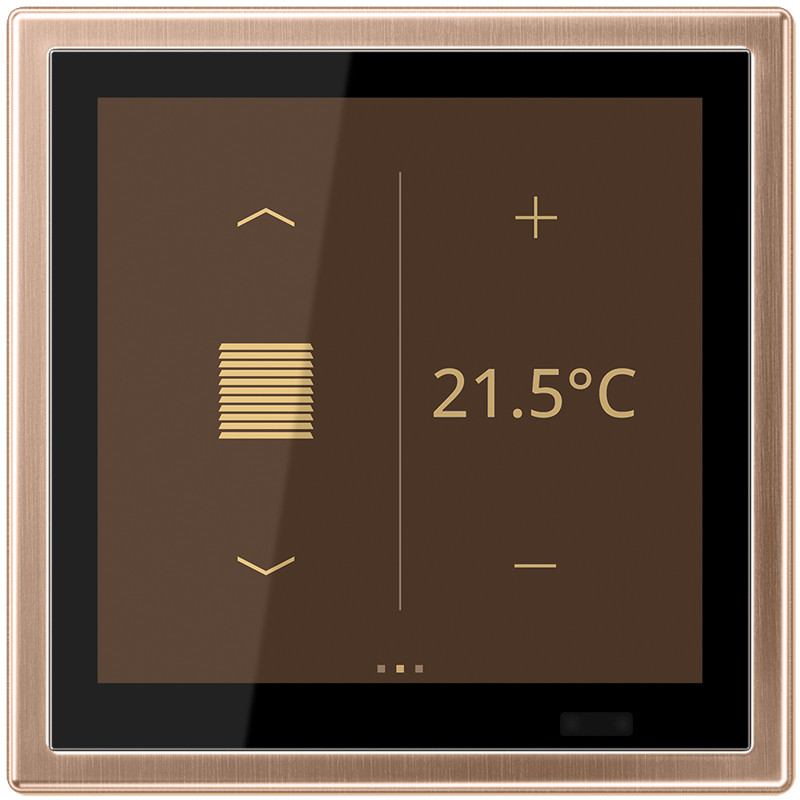 Jung LS range / LS 990 KNX LS touch ruimtecontroller brons
