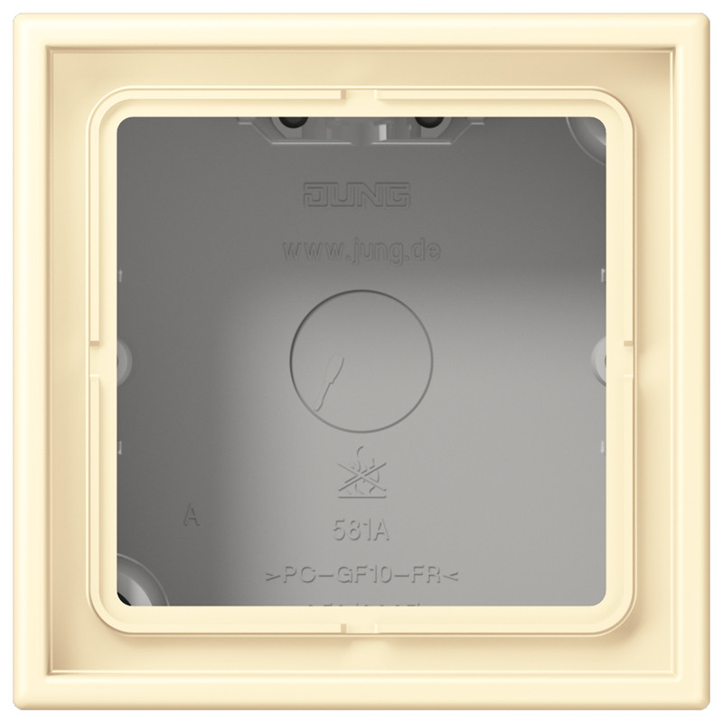 Jung LS range / LS CUBE Opbouwkap Gesloten 1-VDG.LC32001