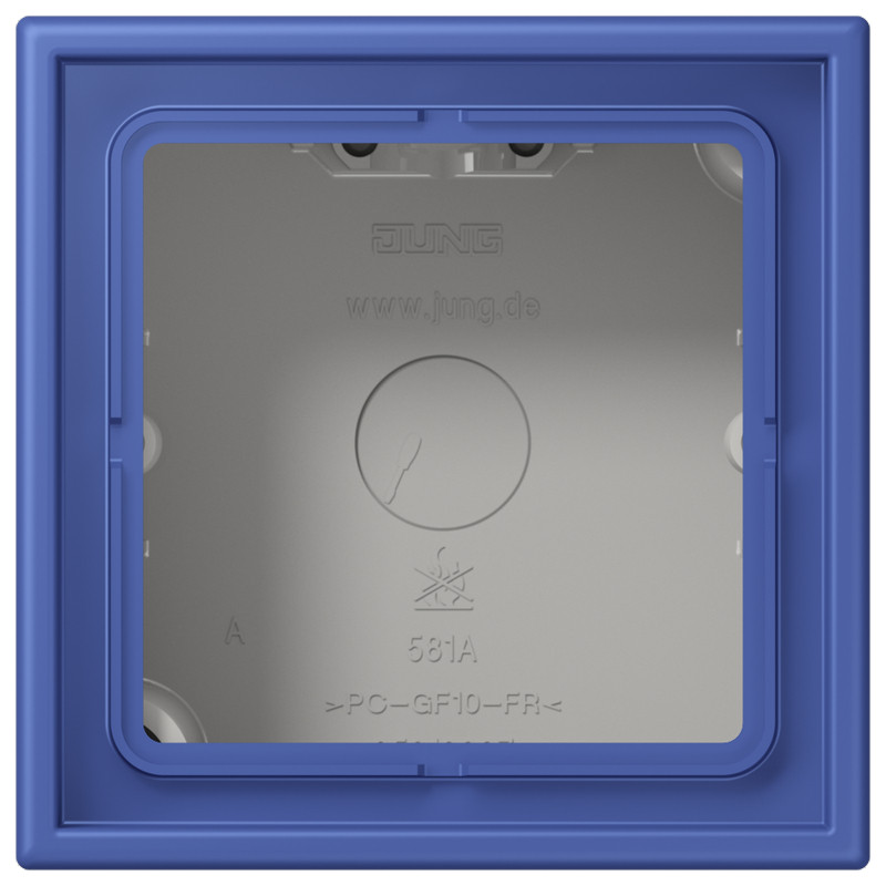 Jung LS range / LS CUBE Opbouwkap Gesloten 1-VDG.LC32020