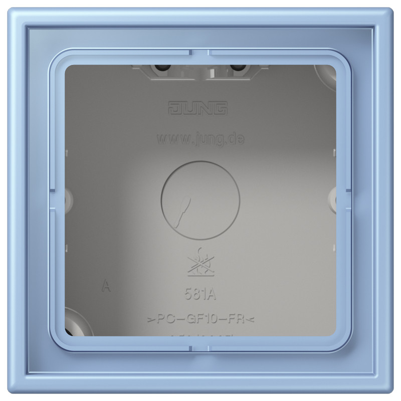 Jung LS range / LS CUBE Opbouwkap Gesloten 1-VDG.LC32021